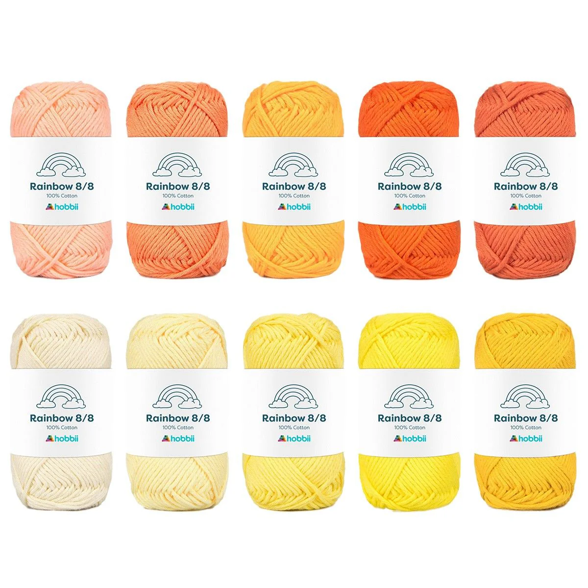 Rainbow Cotton 8/8 Color Pack - Image 10