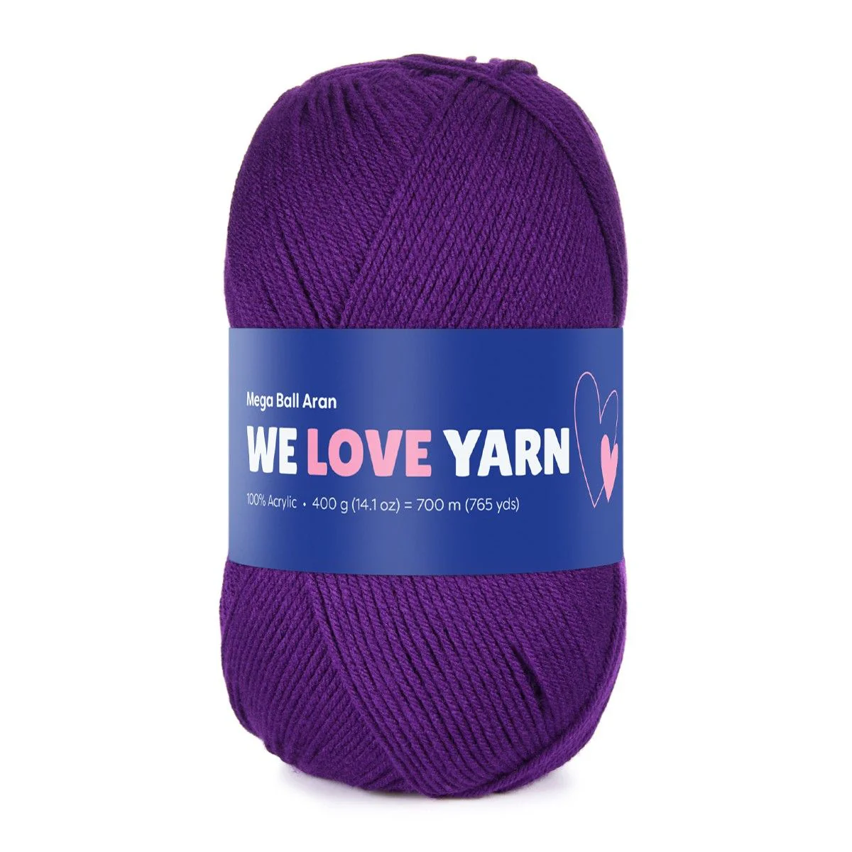 Mega Ball Aran 400 g (14.1 oz) - Image 17